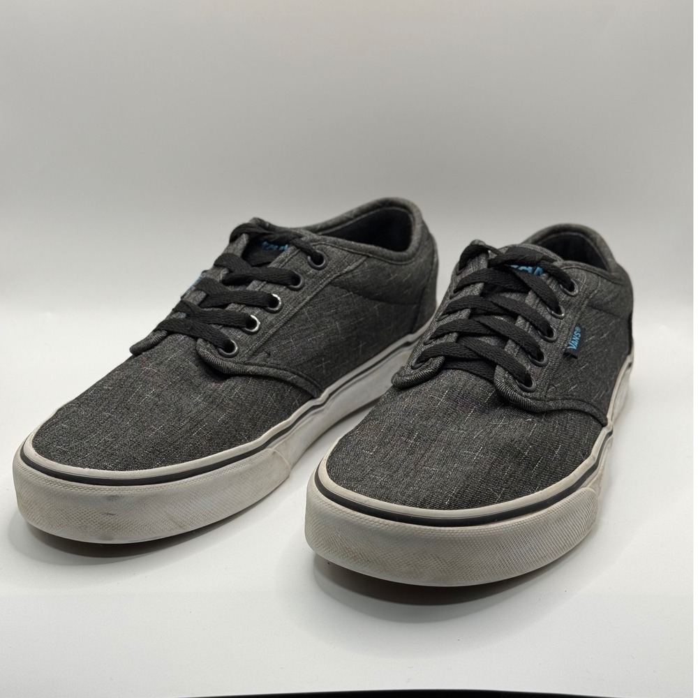 Vans‎ Off The Wall Low Top Sneakers Men's Size 8.5 Charcoal Grey Skate Shoes
